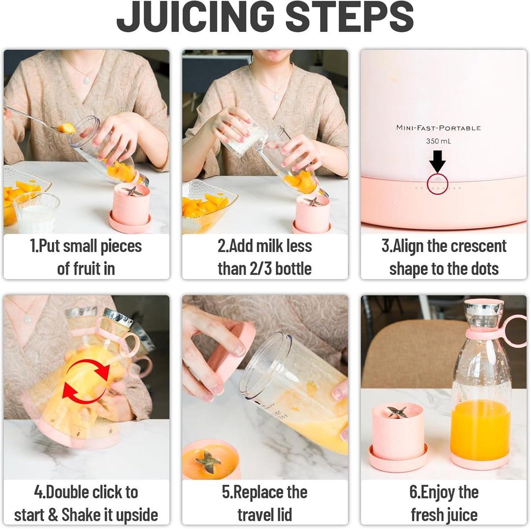 Premium Electric Juicer Blender - Portable Fruit Smoothie Maker Pakistan | Smart Kitchen PK
