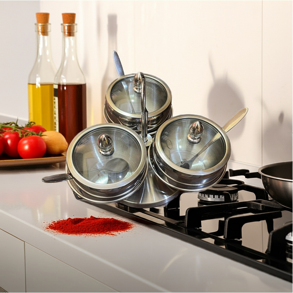 Airtight Seasoning Tank - Large Capacity Spice Storage Container