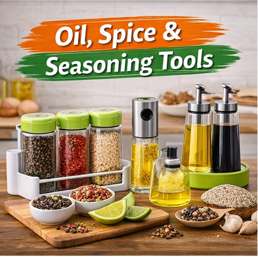 Oil Spice and Seasoning Tools