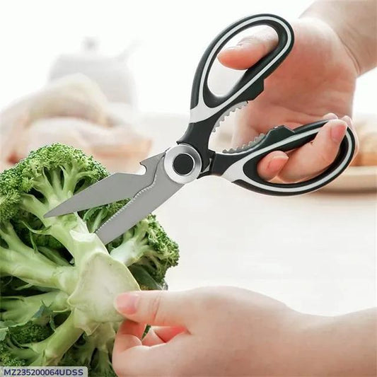 Premium Stainless Steel Kitchen Shears - Heavy Duty Multipurpose Scissors