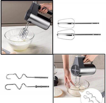 Electric Hand Mixer 450W - 5-Piece Baking Set with Beaters