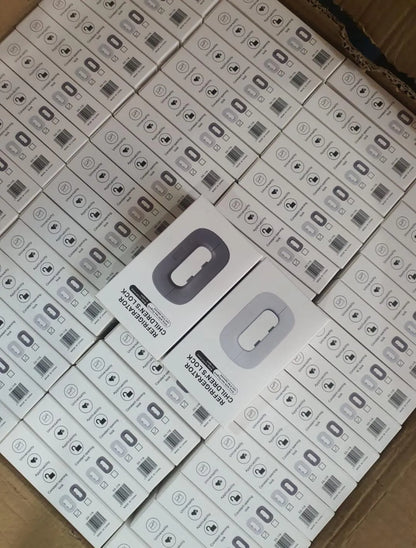 Premium Child Safety Fridge Lock Set - 2 Pieces with Keys