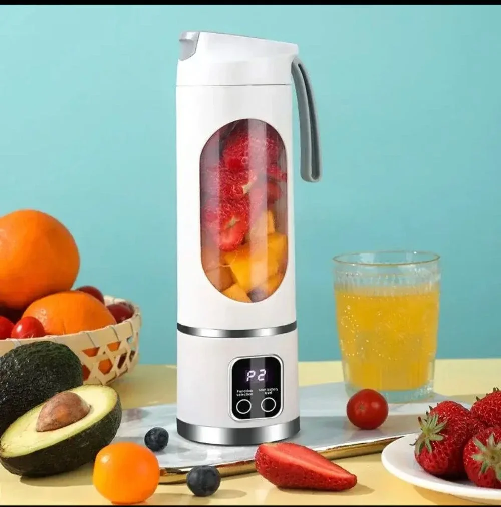 Rechargeable fruit juicer blender