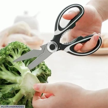 Heavy Duty Multi-Function Stainless Steel Kitchen Shears Cutting Broccoli Smart Kitchen PK